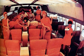 Illustration for article titled When Airplane Stewardesses Were All Glamour and Sex Appeal
